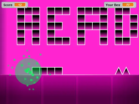 Rly Hard Geometry Dash impossible level screenshot