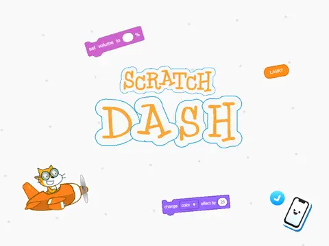 Scratch Dash dodging gameplay screenshot