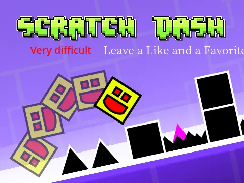 scratch　dash very hard