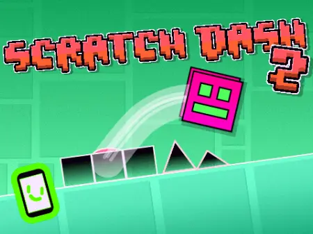 Scratch Geometry Dash 2 Game Logo