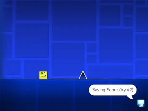 Scratch Geometry Dash classic rhythm platformer implementation