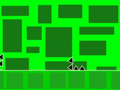 Scratch Geometry Dash Game Screenshot