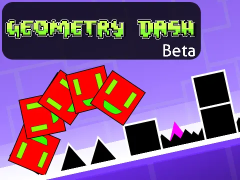 Scratch Geometry Dash Beta 1.6 Revamp retro style game