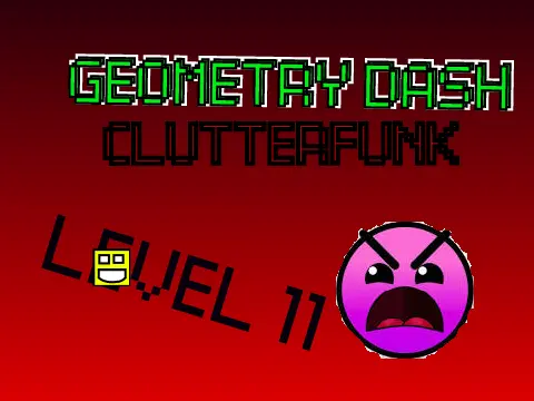 Scratch Geometry Dash Clutterfunk challenging level