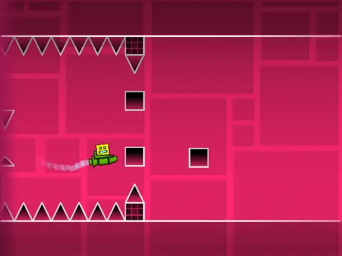 Scratch Geometry Dash from Griffpatch but Super Hard Game Logo