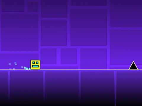 Scratch Geometry Dash Game Screenshot