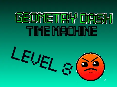 Scratch Geometry Dash Time Machine game visual