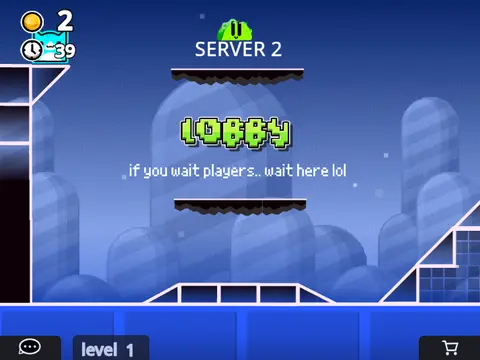 Server 2 Geometry Dash Online Remix Remix V2 community levels screenshot