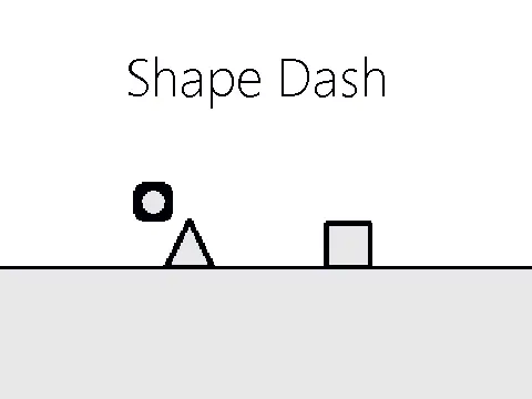 Shape Dash - Geometric shape navigation game