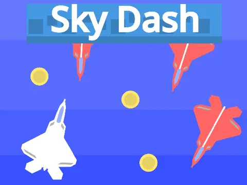 sky dash game collab