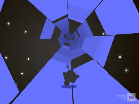 Sky Dash V2 geometry game with cloud theme