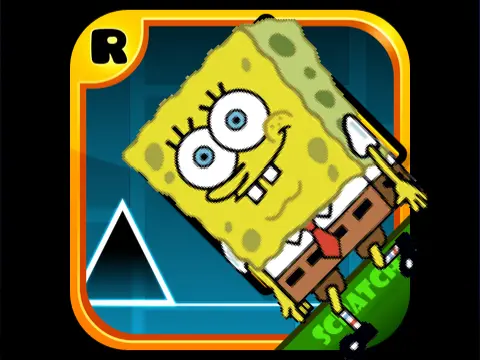Spongebob Dash Geometry Dash Game