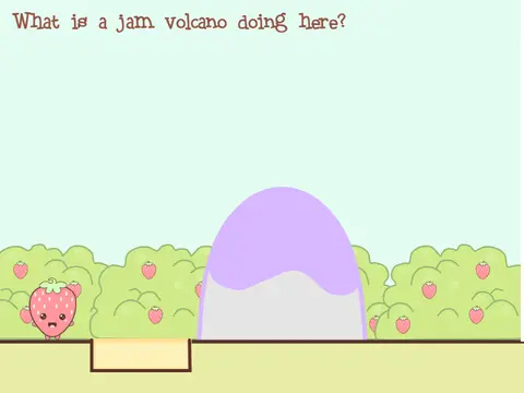 strawberry dash platformer