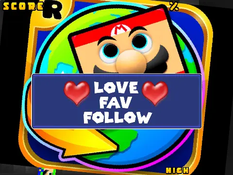 Super Mario Geo Dash gameplay screenshot