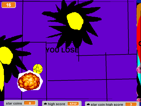 The Real Geometry Dash showing platforming gameplay with obstacles