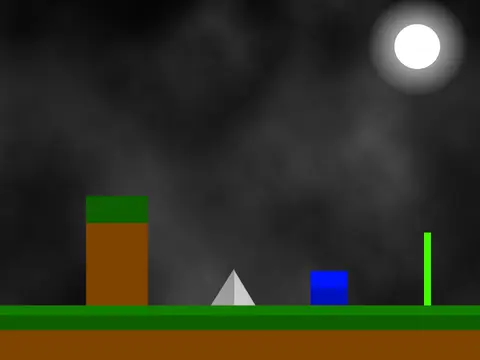 Spooky Night Dash Geometry Dash gameplay screenshot