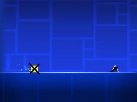 This Is Not Geometry Dash gameplay screenshot