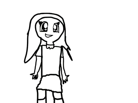 turning geometry dashie into anime girl