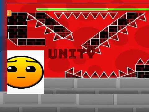unity geometry dash level