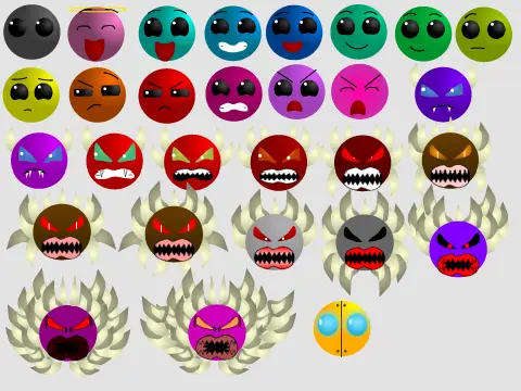 Geometry Dash Games Logo