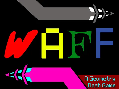 Waff Super Buffed Geometry Dash Wave v1.2.2 gameplay screenshot