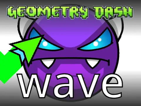 wave - geometry dash level easy demon buffed